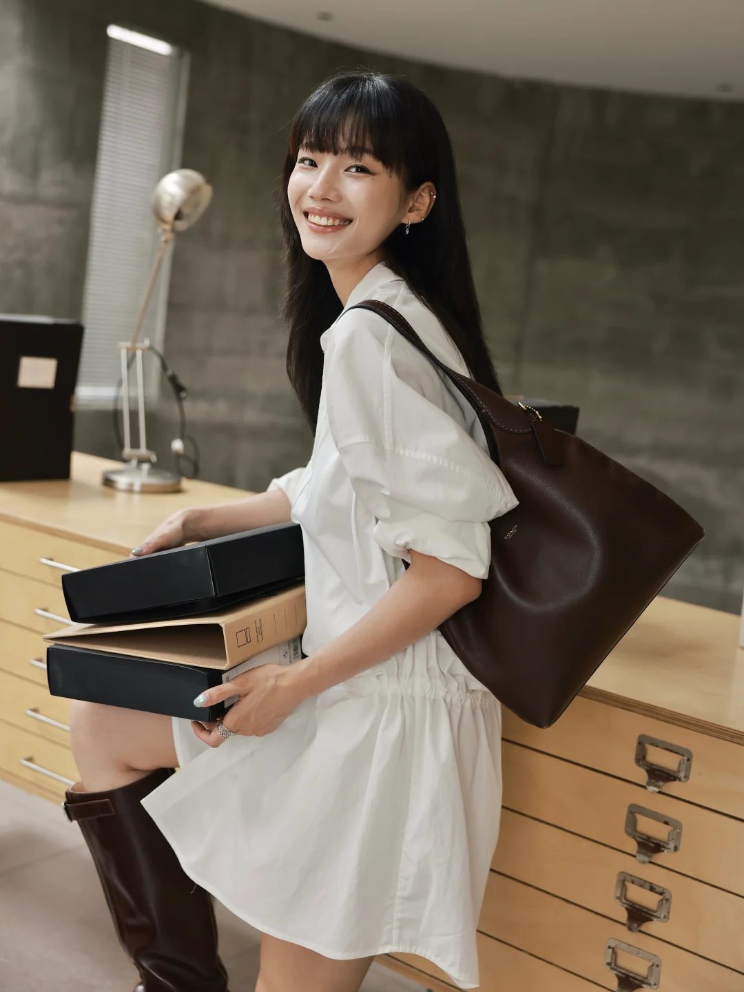今日是自带松弛感的职场新人