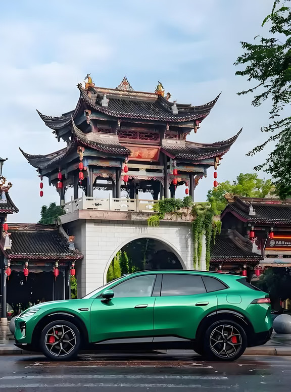 当启源Q06撞上中式古建筑💚