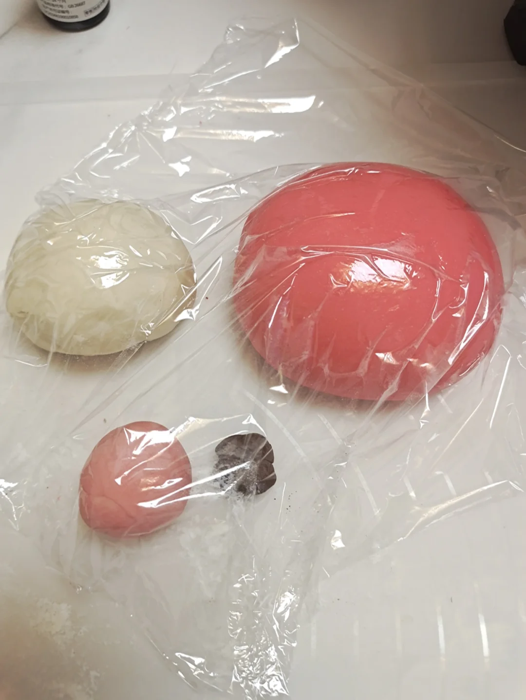 只有大红色，醒狮馒头我好像成功了