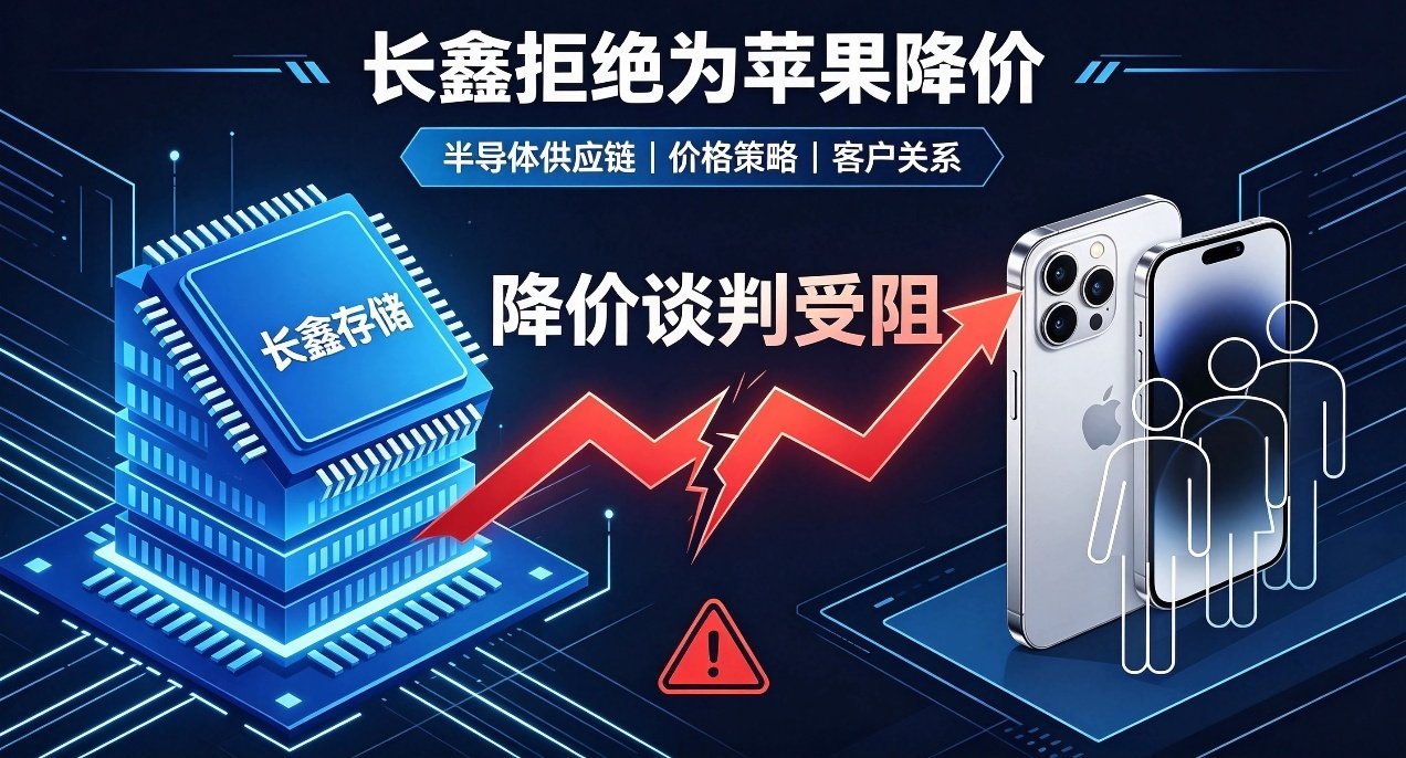 #长鑫拒绝为苹果降价# 苹果压价出了名的狠，品控要求也高，不然上次镁光也不会指名道姓吐槽。

现在存储元器件是香饽饽，供不应求的情况下还指望长鑫降价？闹呢。 #内存价格出现倒挂# ​