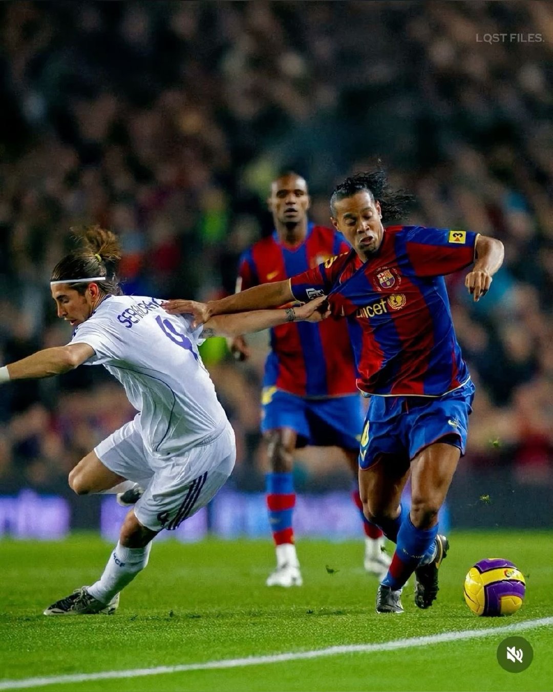 Ronaldinho vs Ramos #巴萨# ​