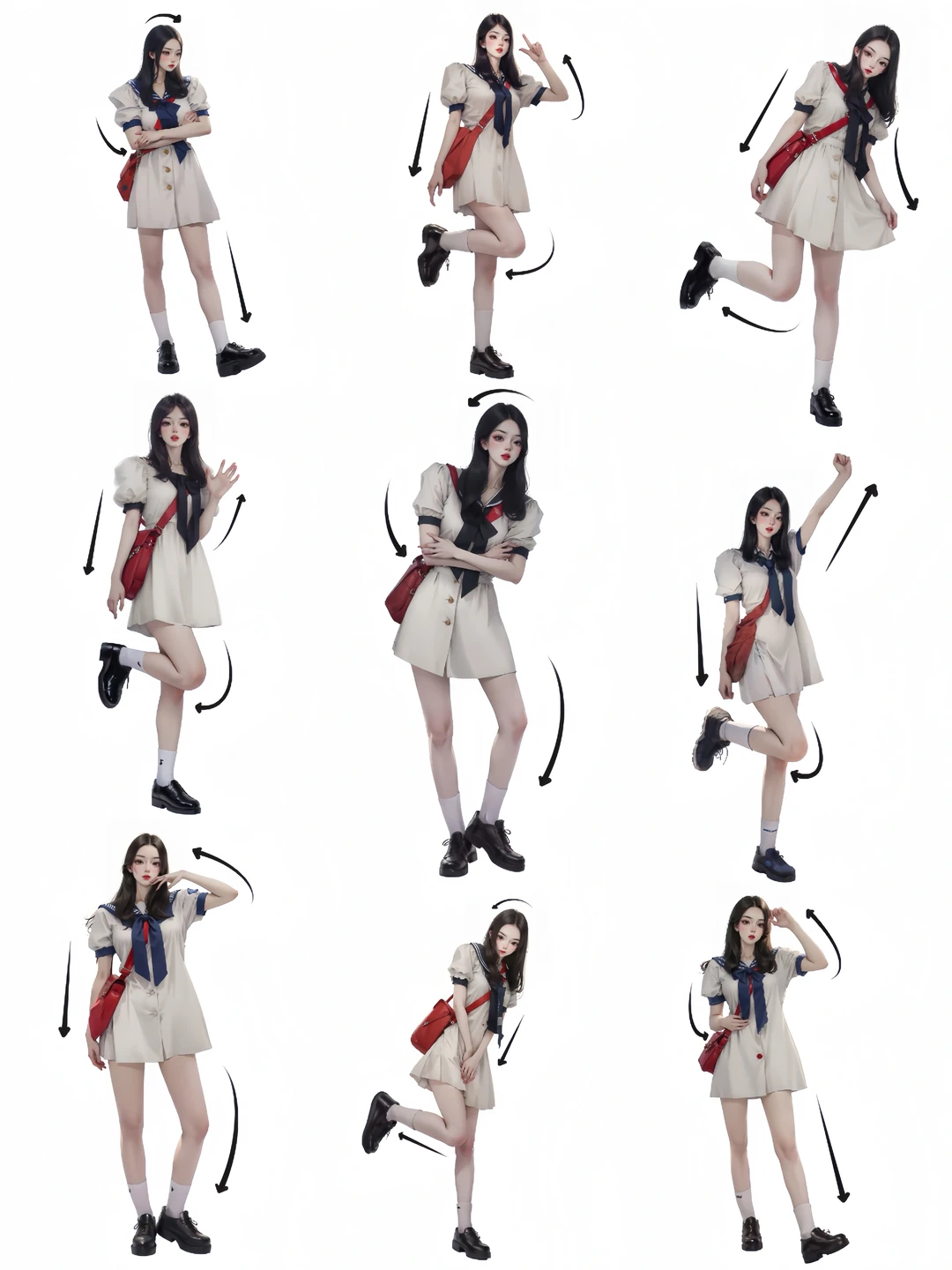 九个出游必备拍照姿势～学会这几个就够用啦