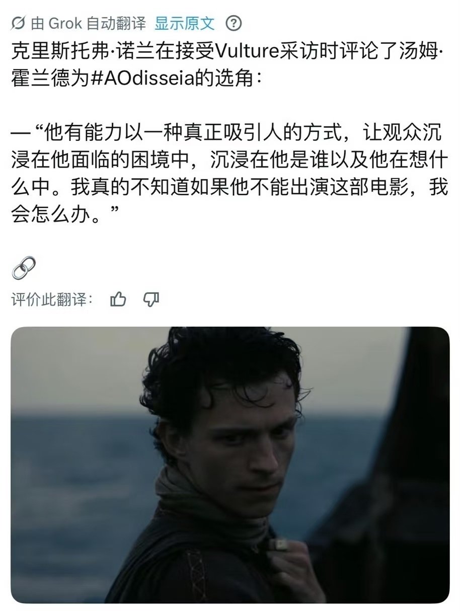 104.【夸夸大合集】诺兰和德斯汀大夸特夸这个汤荷兰

：如果汤荷兰不演我都不知道怎么办了 ​