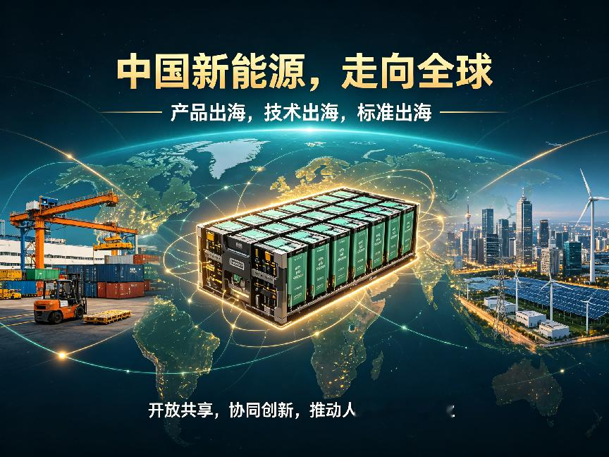 宁德时代：技术普惠世界坚持开放共赢出海
我们会把我们中国的产品卖到世界，同时也会把我们的技术，我们的标准推广到全世界。

我们会跟全世界的，所有的同行一道，继续努力，真正的为人类的新能源事业，做出卓越贡献。
 话题标签： 中国智造 新能源全球化 绿色发展