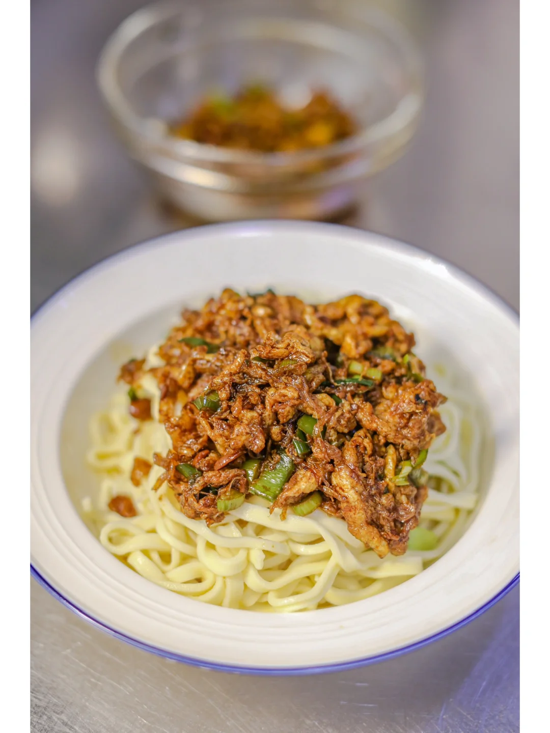 坚持做1000种面不重样（219）鸡蛋酱拌面