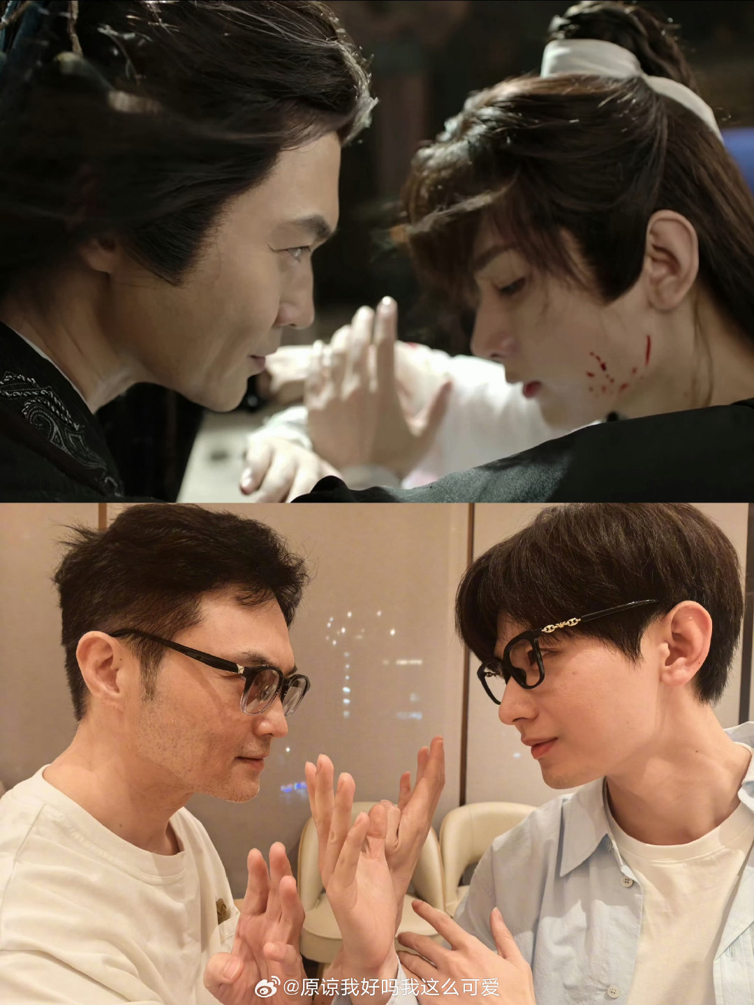 #张智霖成毅合照#
唉😮‍💨
哪有那么多巧合，所有的恰逢其时不过是蓄谋已久。
是在给赴山海过周年吧小e～[苦涩][苦涩] ​
