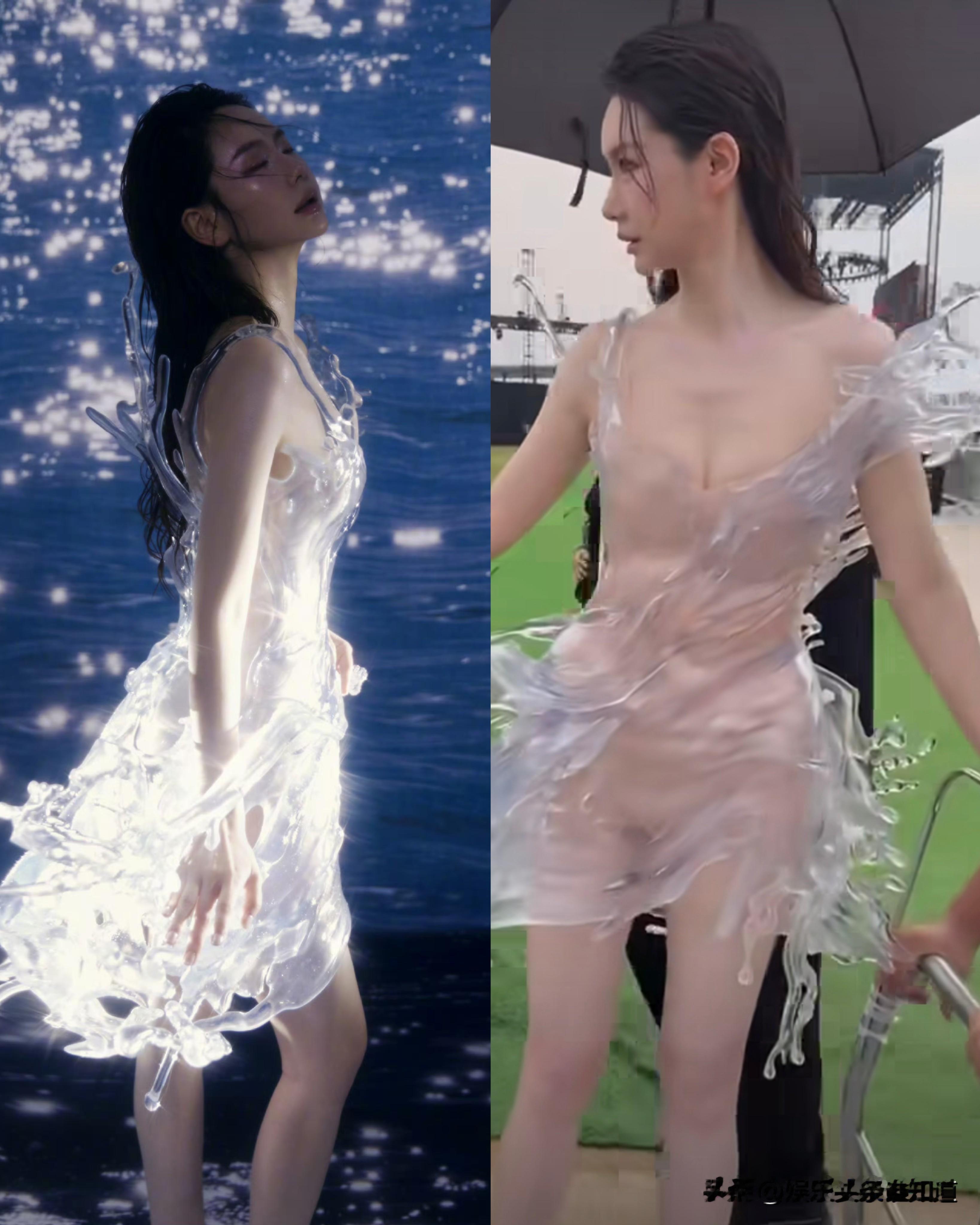 好嘛时尚芭莎挺会选日子，今天中秋节办红毯活动，可惜女星今天集体失手，有乐子看了。

知道戚薇就挺作的，天天就知道描眉画眼。这次为了出圈，竟然穿成这样，用板车推着上红毯，结果杂志写真造型和实物截然不同！[偷笑]

白鹿这一身从发型到服装突出她身材缺陷—腰好粗啊；宋妍霏真敢穿，可是就是觉得哪里不舒服，难