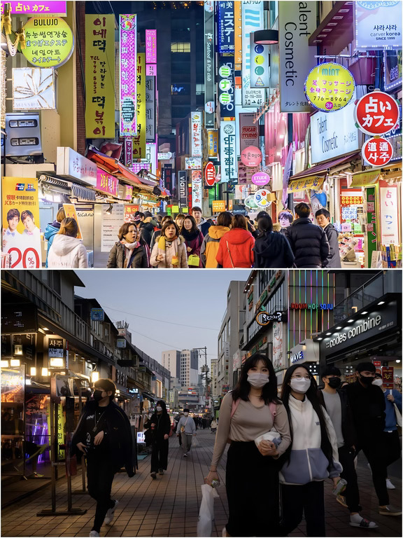 韩国流感新冠双升温，当地提前预警