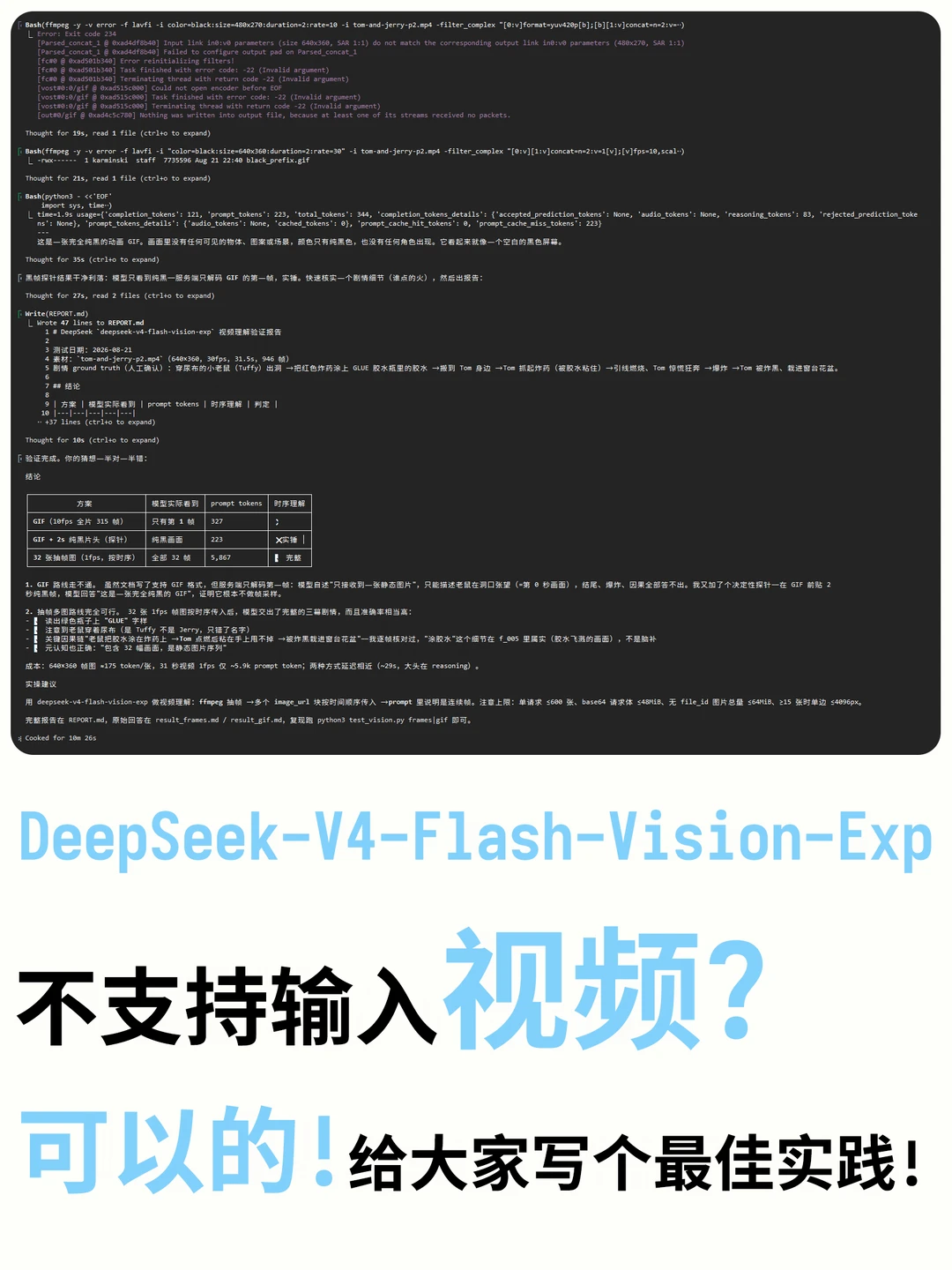 给大家写了个deepseek vision输入视频教程