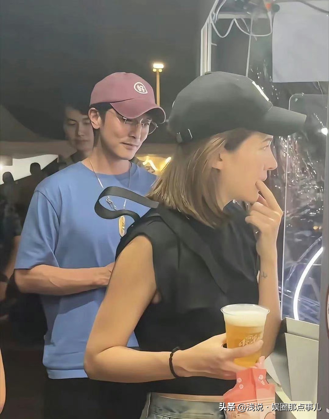 邱泽老婆确实漂亮，怪不得能让老公收心，跟她结婚呢[捂脸]