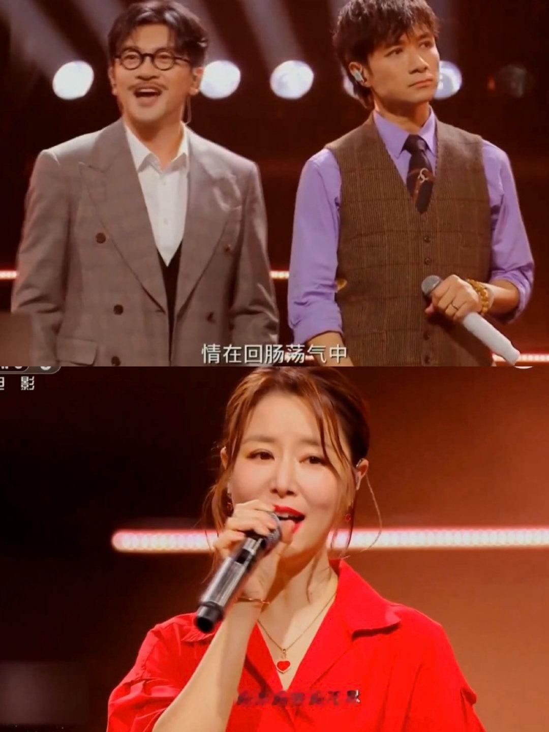 #情深深雨濛濛 爷青回#古巨基苏有朋林心如《湾区升明月》晚会同台合唱《情深深雨濛濛》。
 
25年了，最抗老的居然是书桓！！ ​