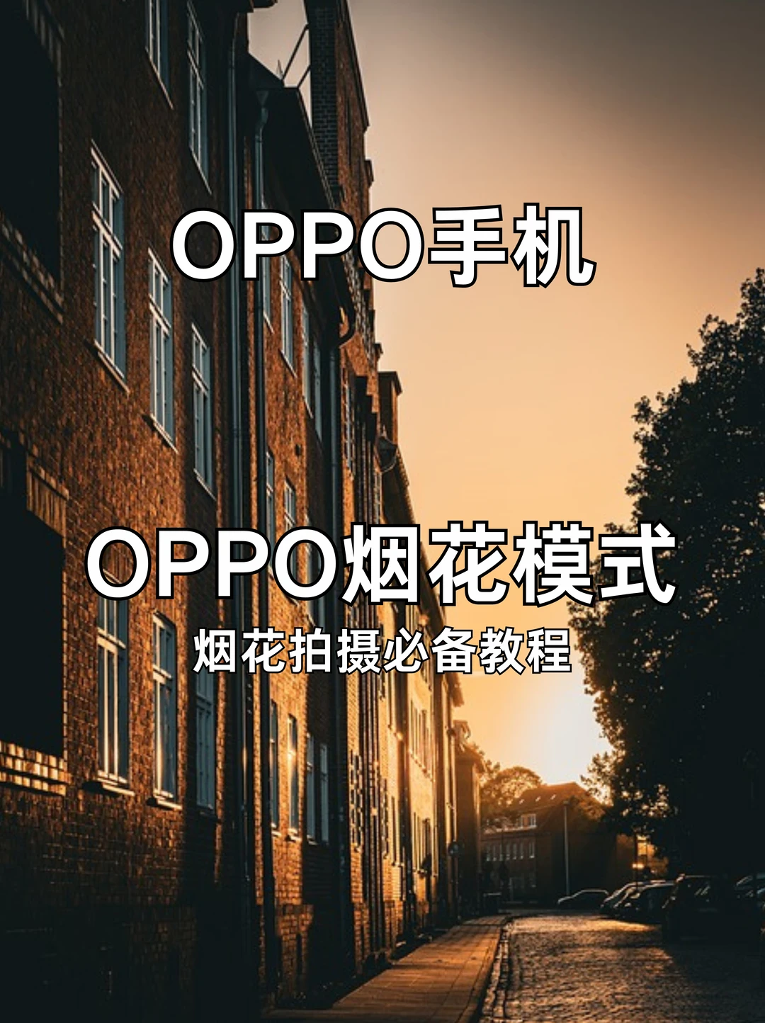 OPPO烟花模式，新年烟花拍摄教程‼️