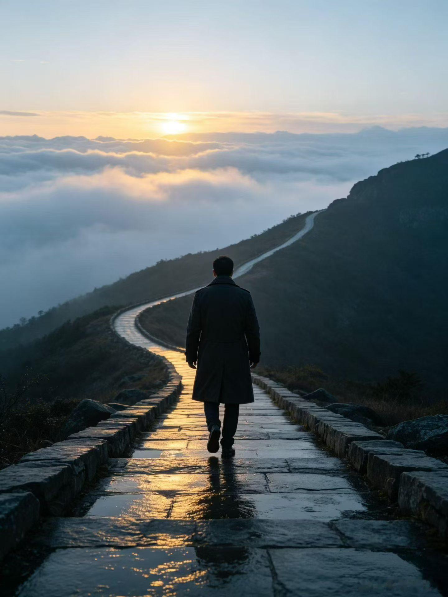我们总希望避开所有弯路，可人生本就没有直通终点的坦途。与其不断搜寻省力的窍门，不如沉下心往前赶路。捷径从来不是找出来的，是一步一步实干闯出来的。 ​​​