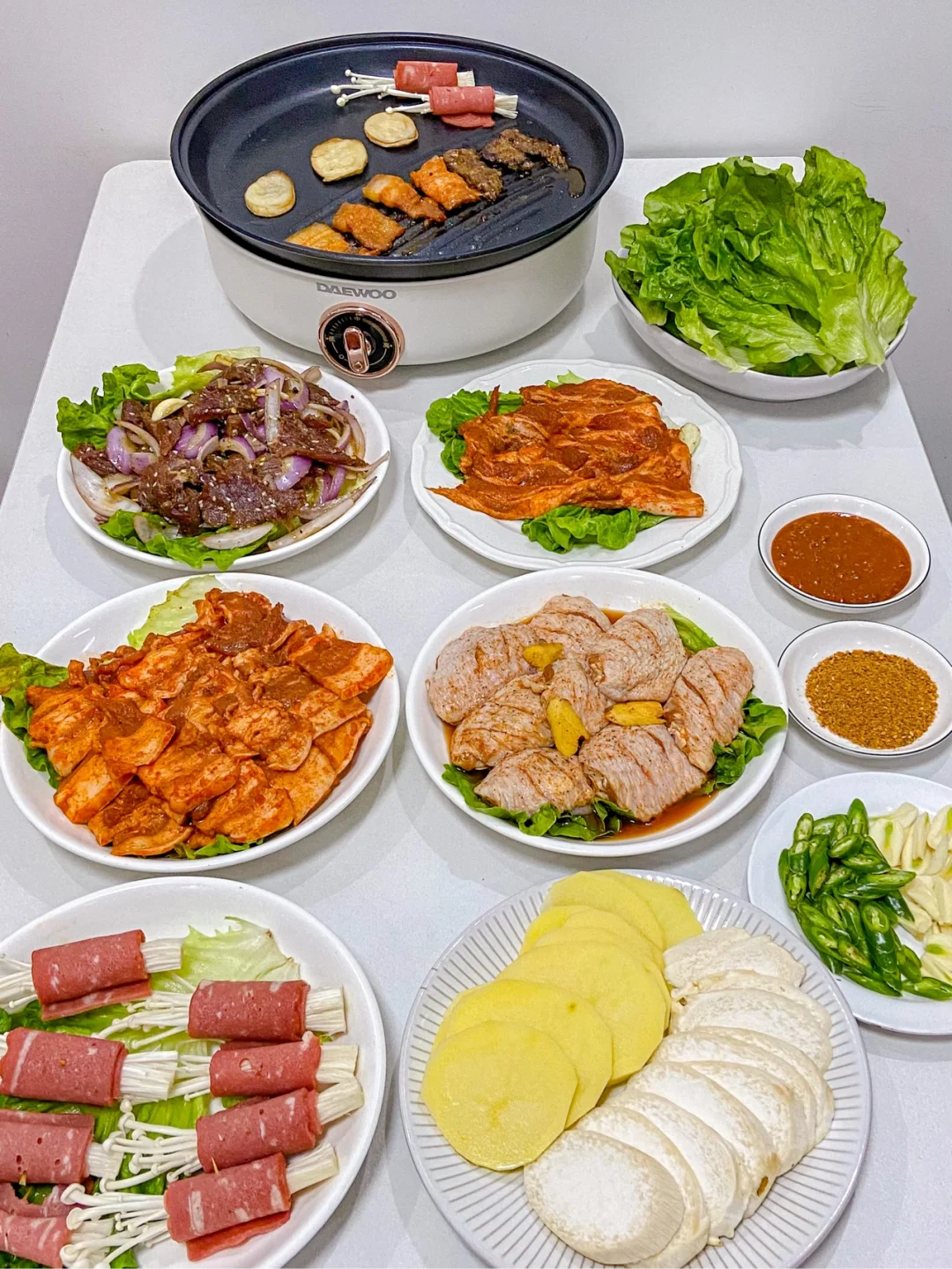 家庭聚餐|宅家吃出幸福感的韩式烤肉局🥓