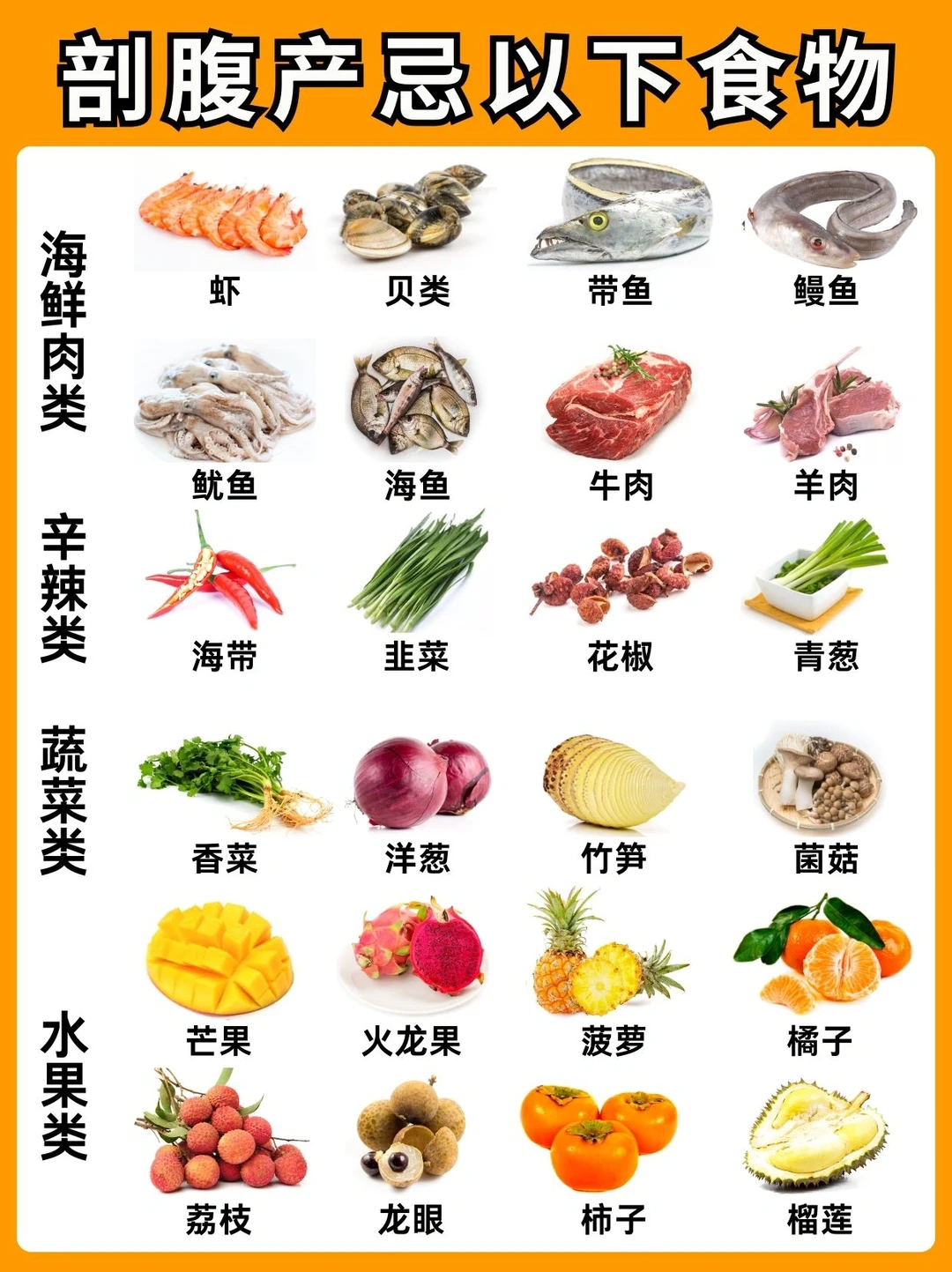 42天超全月子餐分类食谱🏅️打印给老公照做