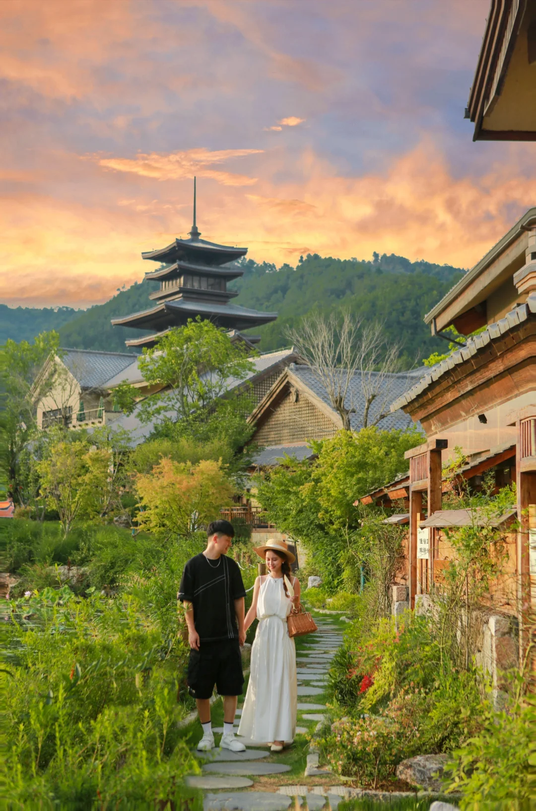 武汉2h抵达《梦华录》同款小镇‼️烟花夜游攻略