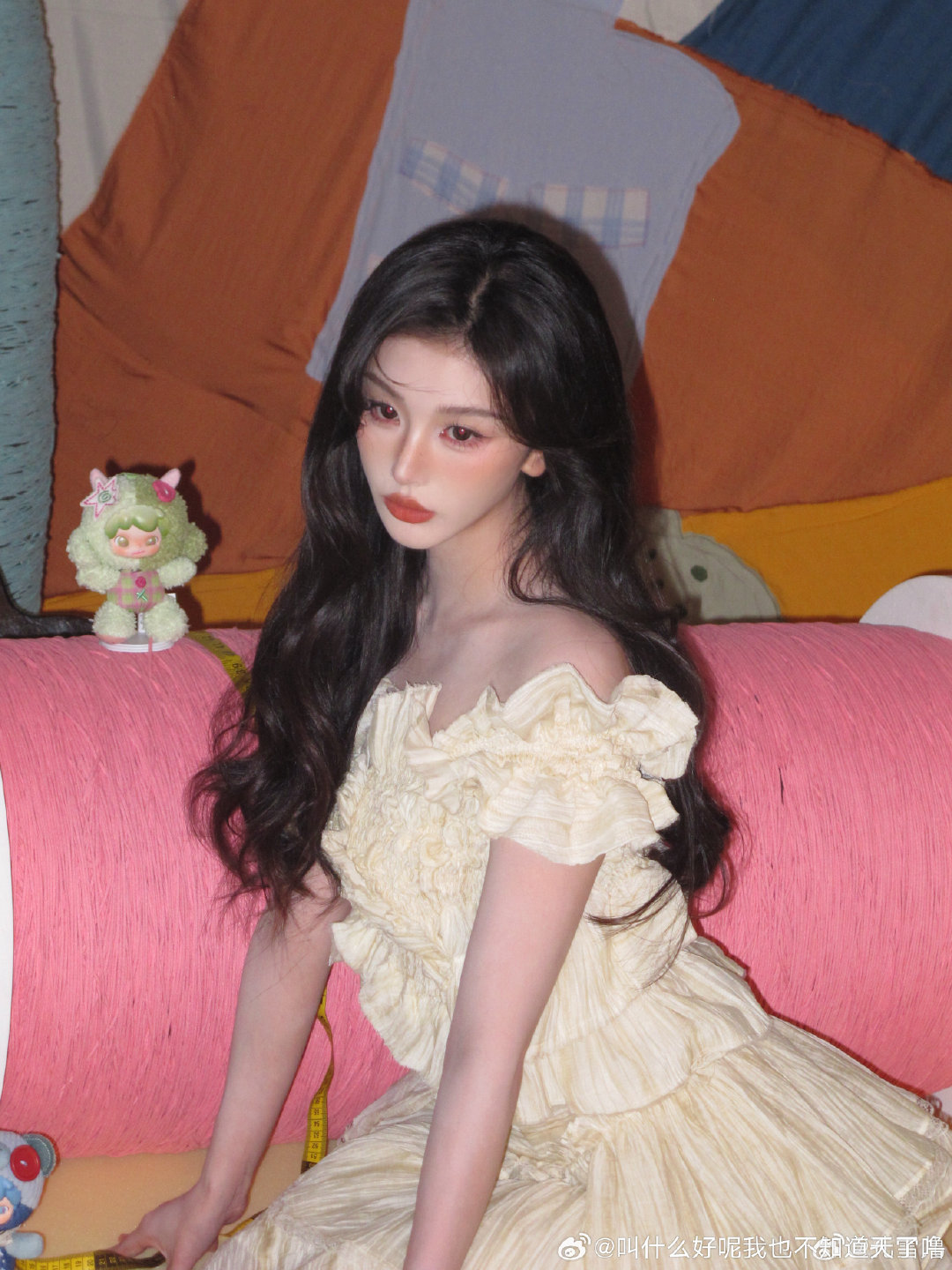 #孔雪儿[超话]# 好萌(/ω＼) ​