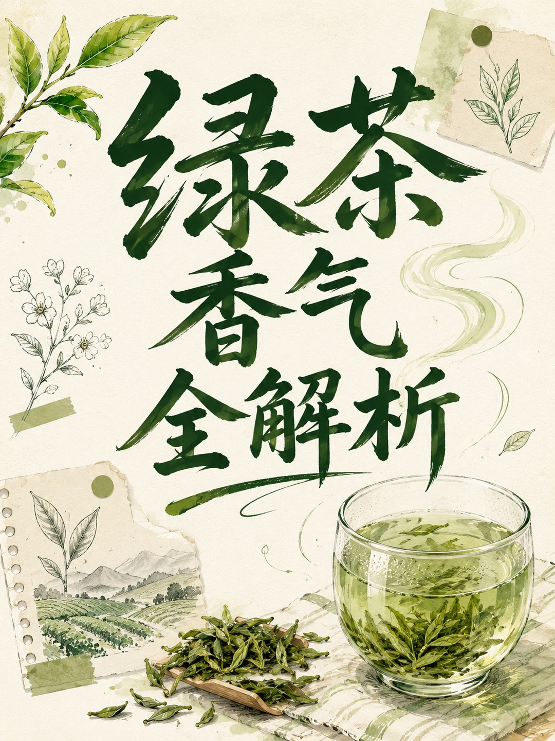 绿茶的香气，到底该怎么“闻”？