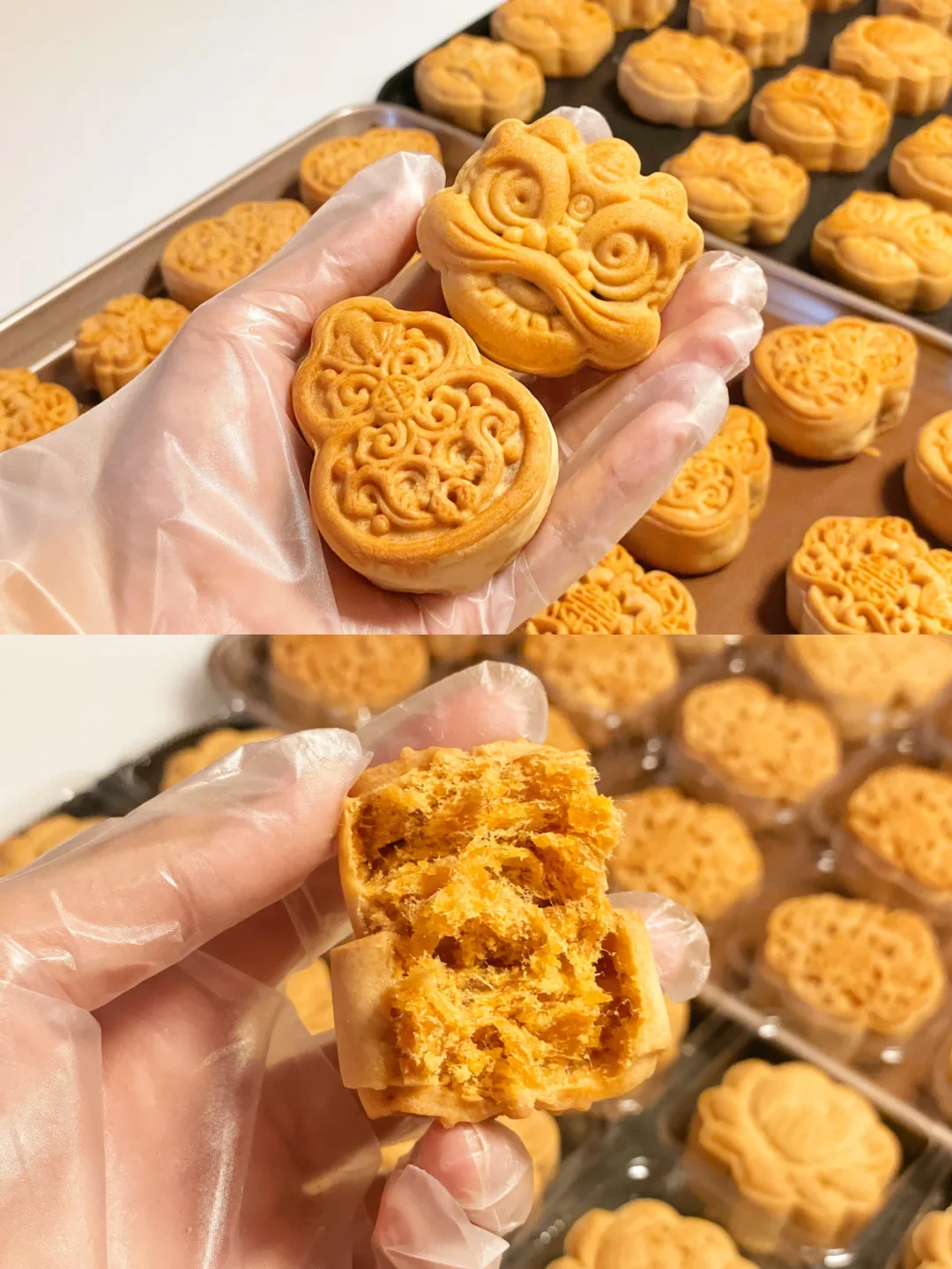 金沙咸蛋黄肉松月饼🥮｜附自用广式月饼配方