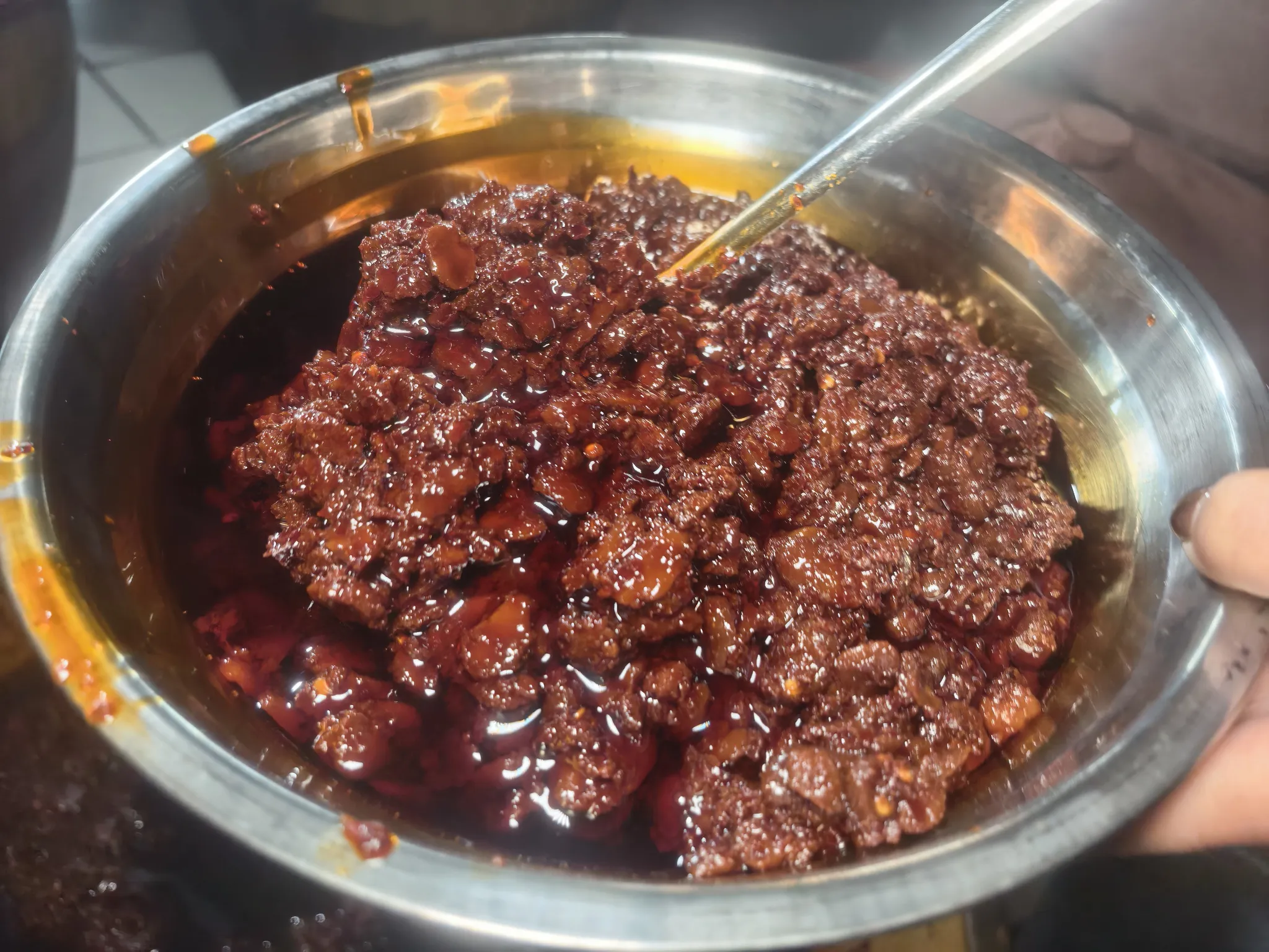 舒味传承豆瓣发酵制作已经快6个月了。今天前去检验，一切指标正常达标，万事俱备只欠