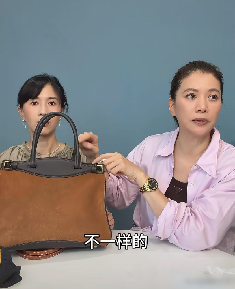 袁咏仪举着那只麂皮包，重点讲的不是皮，是缝马鞭的手工。镜头怼上去，她眼睛是亮的。值两千多万的柜子，装Birkin、Kelly、Constance，连儿童包都不放过。张智霖综艺里喊破产，转头照样买，大张伟说卖包的现在不拜财神，拜袁咏仪。
但最狠的是4月她自己那句话：搬家才发现，很多东西也很浪费。