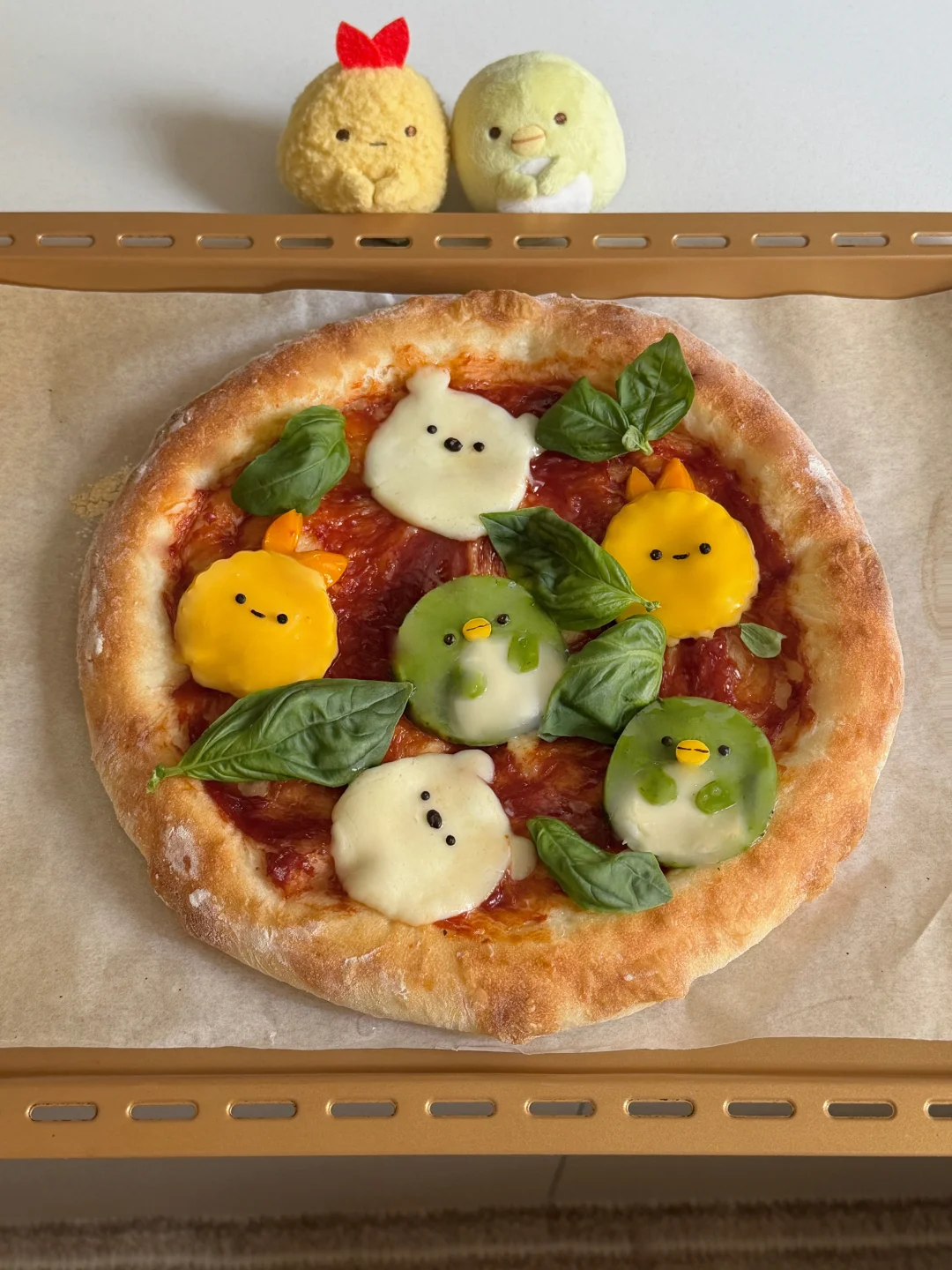 ·-·角落生物玛格丽特披萨🍕💚💛