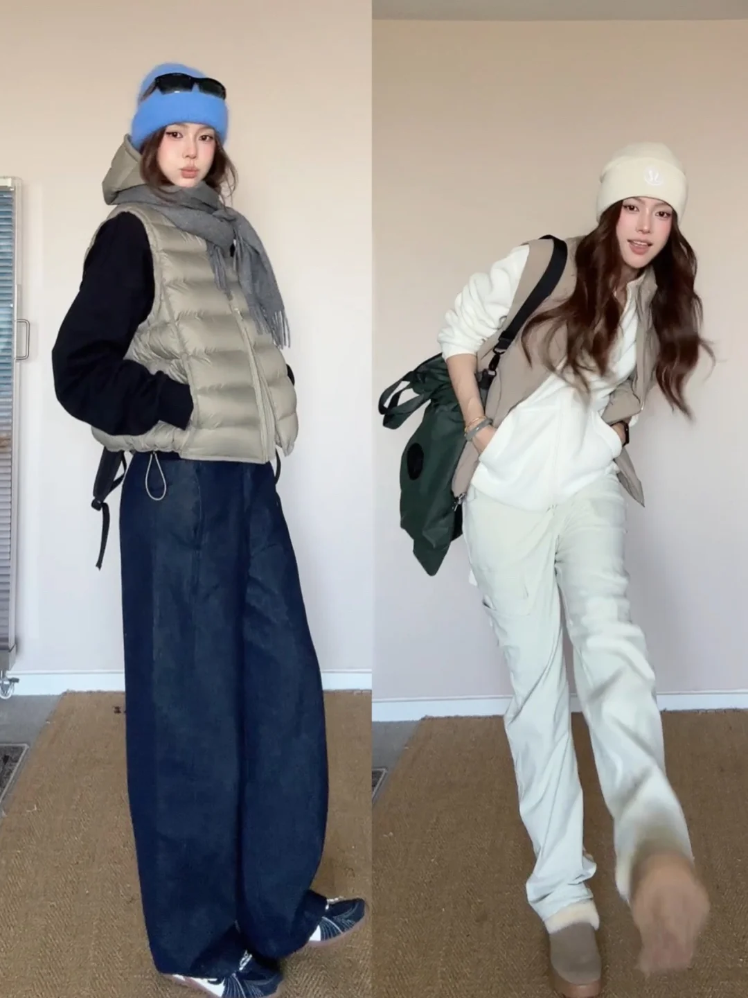 34套冬季穿搭灵感⭐️羽绒服/通勤大衣/打底衫