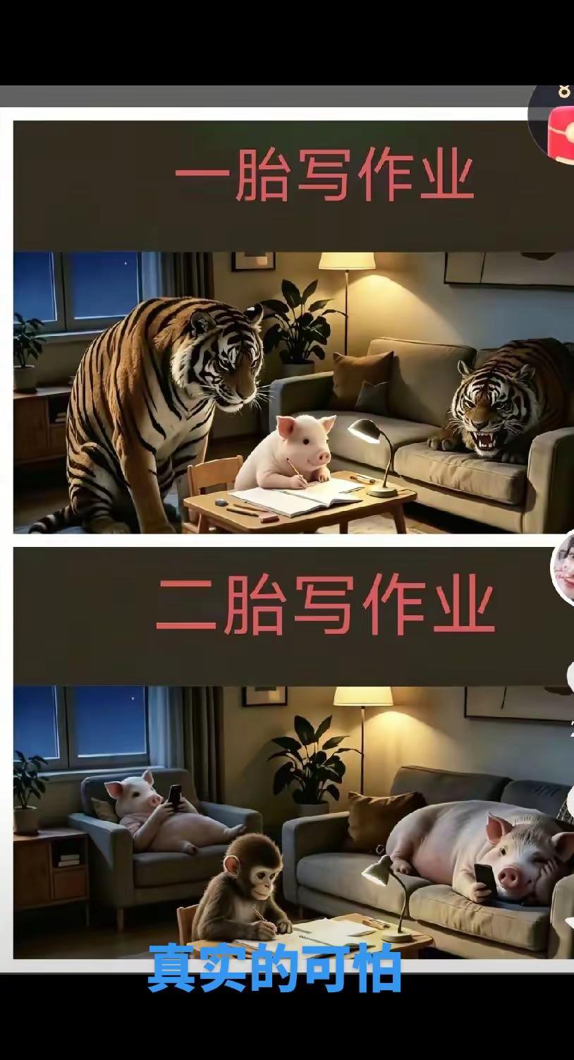 每天辅导老二，感觉他要把我教明白二胎 辅导作业被逼疯的家长 搞笑育儿 辅导作业