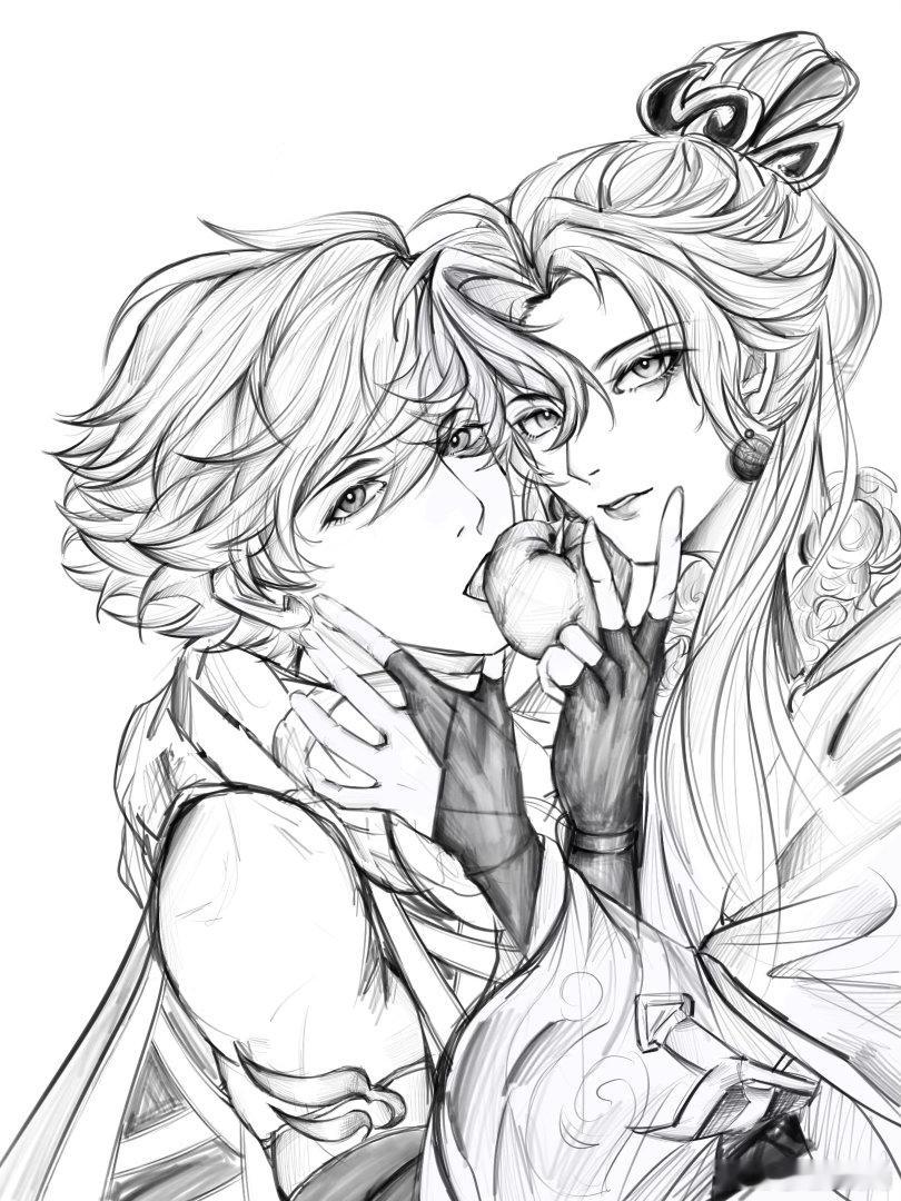 #澜权[超话]##澜权#   主公不让我吃苹果该怎么办啊 ​