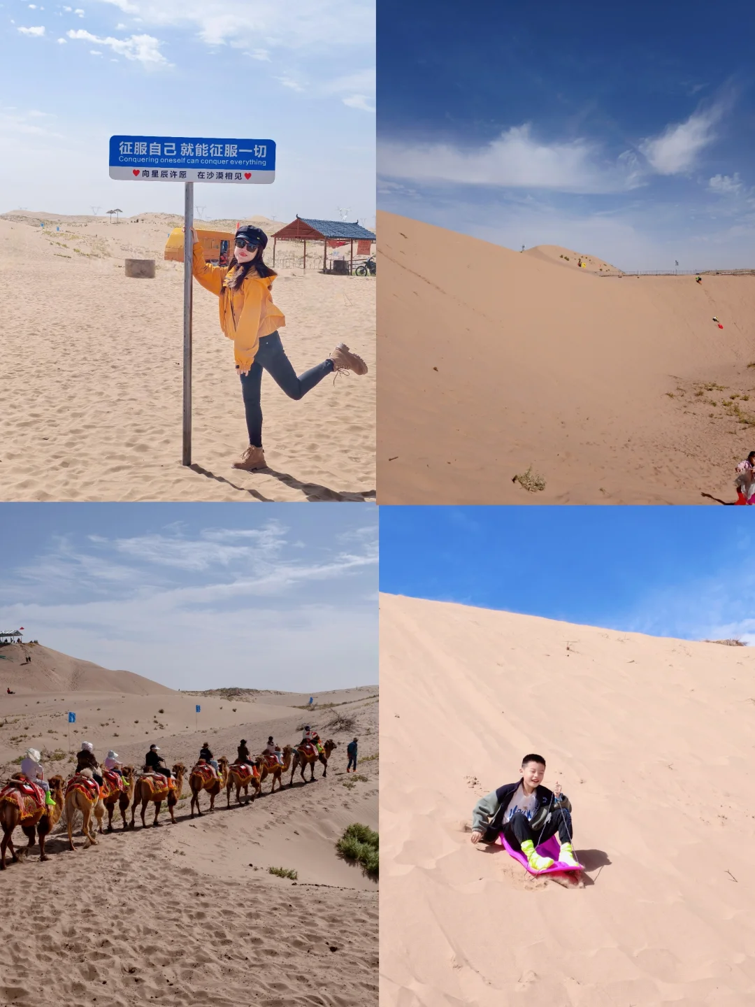 感谢武威🙏🏻我的沙漠没有人挤人