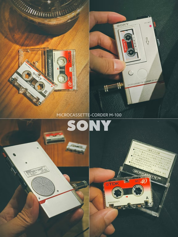 SONY M-100 采访机