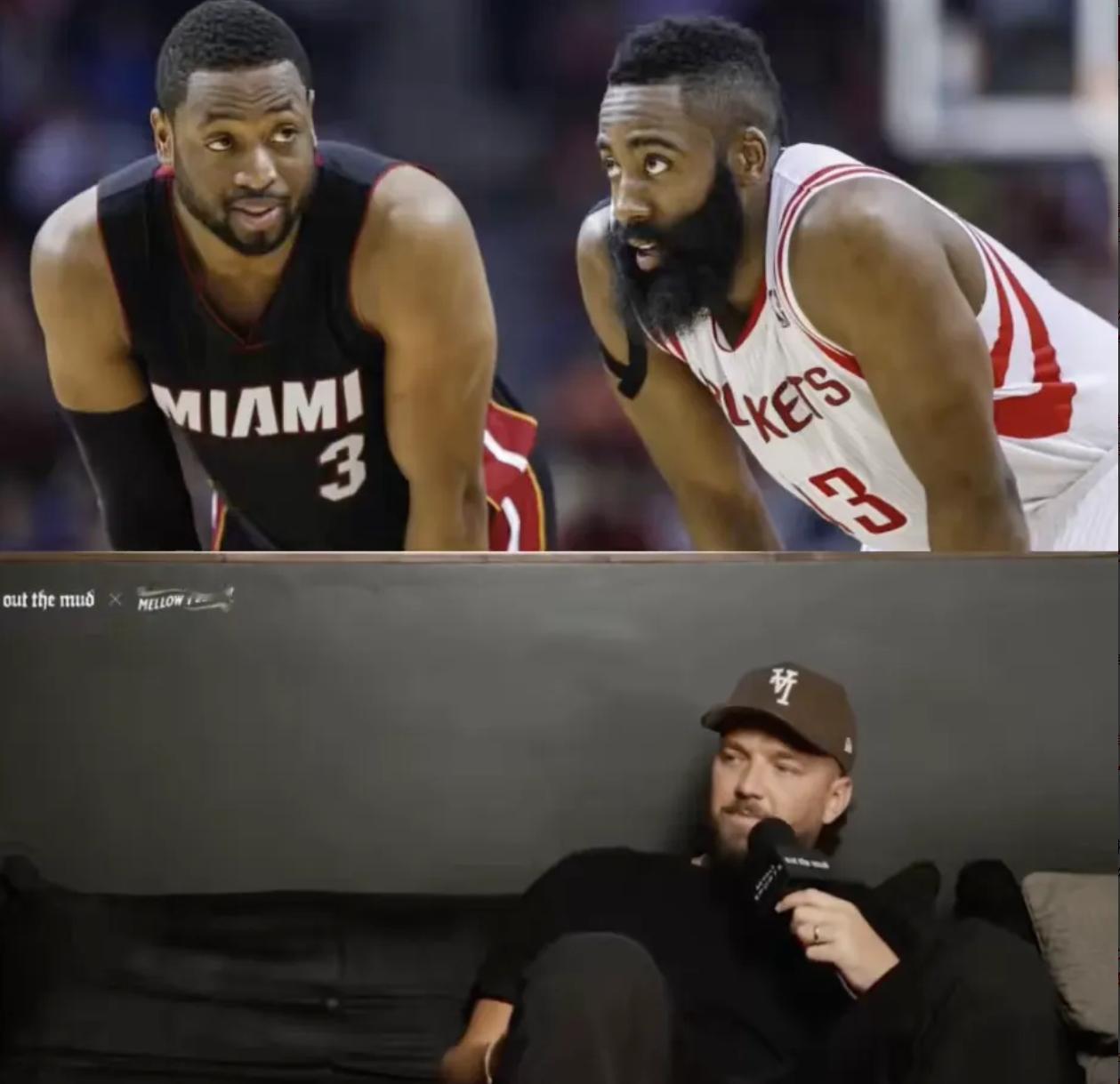 帕森斯：韦德的职业生涯更出色，哈登的个人进攻要更强一点  前NBA球员...