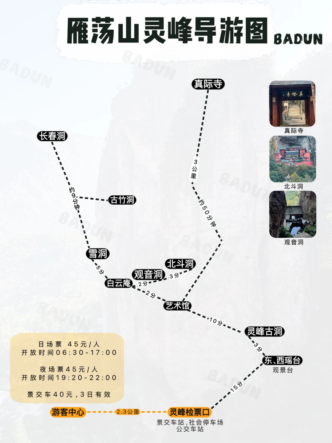 一次说清雁荡山灵峰景区