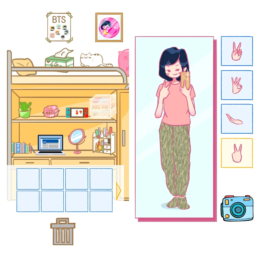 在玩中体验爱情故事的小游戏～