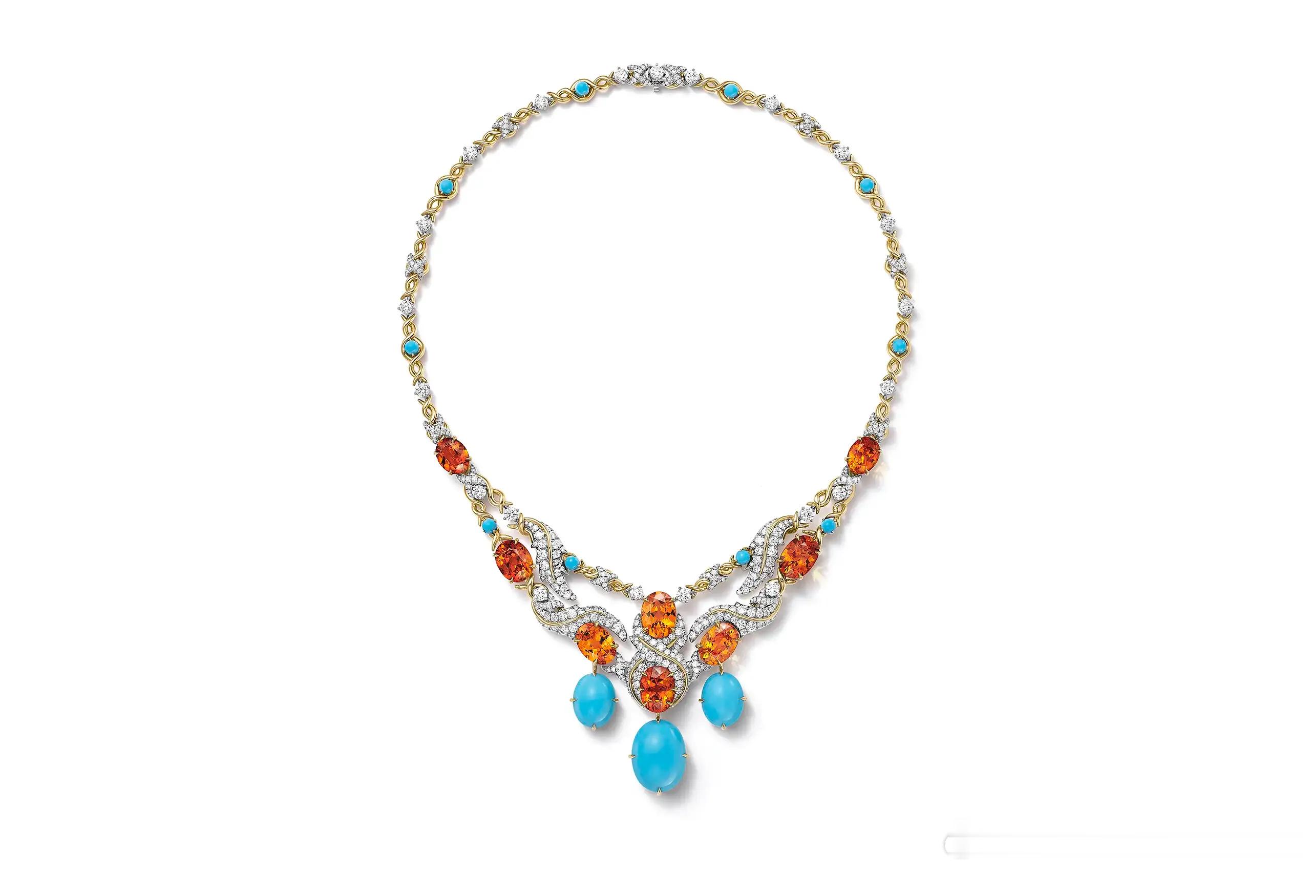 Tiffany 推出了 Blue book 高级珠宝系列的秋季新品“Hidden Garden隐秘花园”。替 Tiffany 再次感谢 Jean Schlumberger 大佬，大佬的遗泽实在是太丰厚了。不然靠什么？靠送月饼么？[doge] ​​​