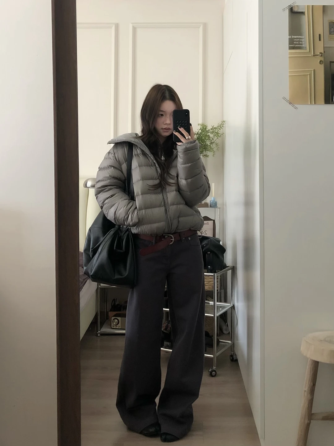 颜色巨好看的排骨羽绒服！！