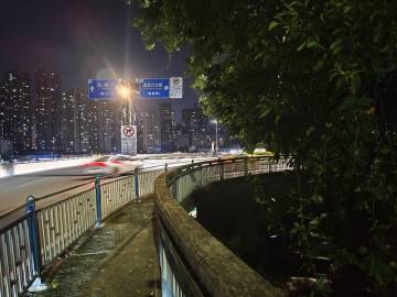牛角沱滨江路右转上嘉陵江大桥的这里，步行闻到了一股死耗子气味，这里车流...