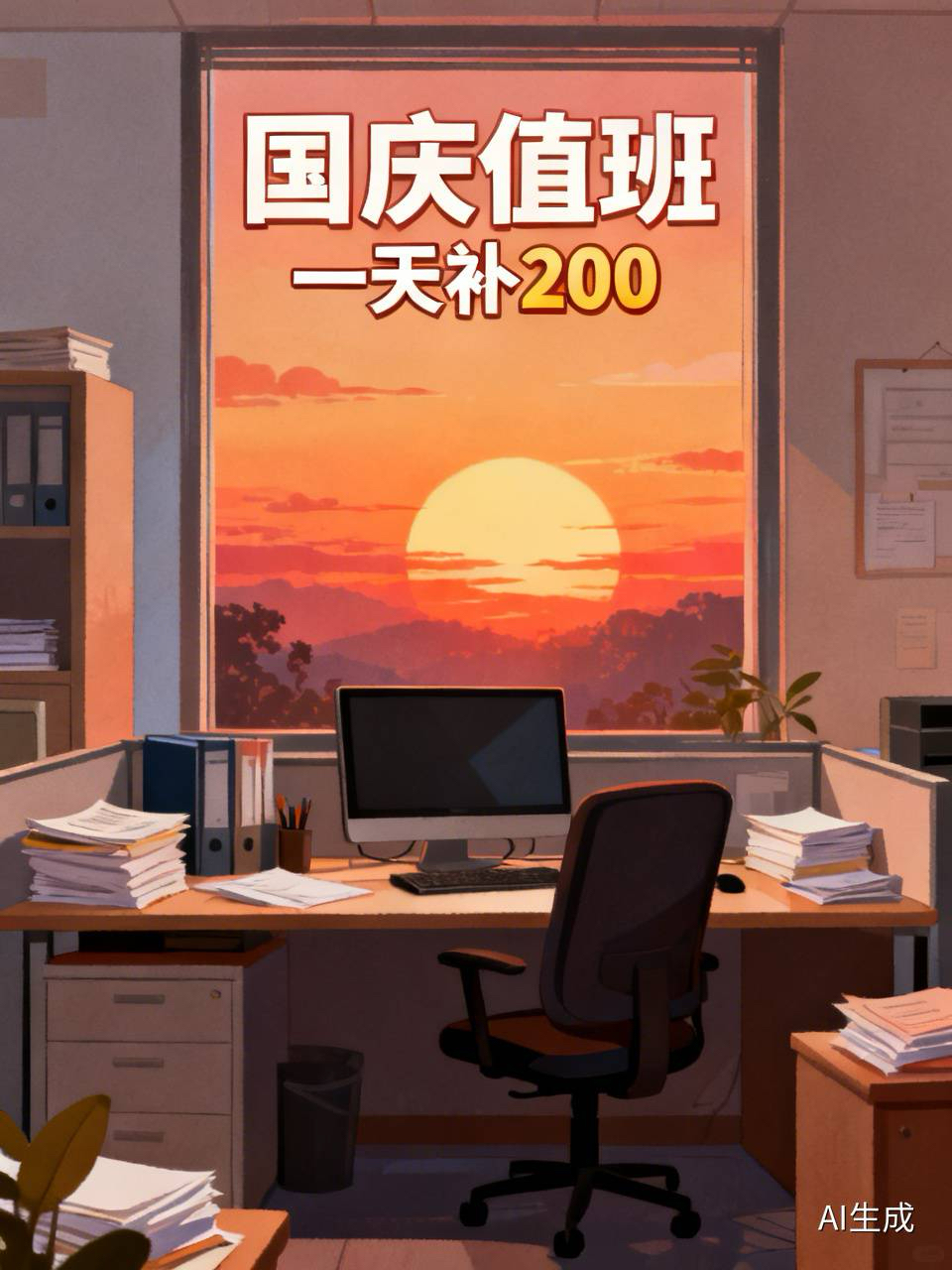 小伙揽下国庆7天值班，一天补200，同事都说他傻

国庆前夕