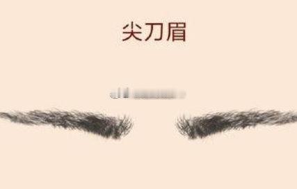 尖刀眉的人最大的特点就是性情乖戾暴躁，喜怒无常，心性愚顽执拗。虽有胆识，但却缺乏谋略。做事冲动鲁莽，人际关系不好，易得罪人。有尖刀眉的人不爱读书，自卑感重，脾气暴躁，容易动口动脚，惹来是非麻烦，喜好打抱不平，但大部分皆为多管闲事。内心奸险、不正、歹毒，容易触犯法律，但外表忠厚，假装好人。虽然可能会有一时的成就，却难以持久，终必、破败而不得善终手相面相算命[超话] 情感