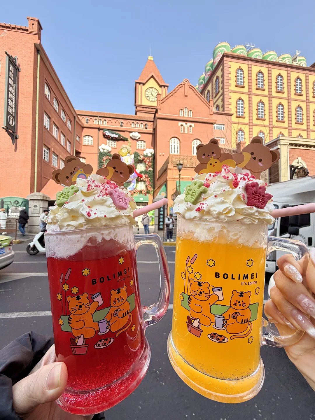 每次来青岛啤酒博物馆都要吃的。。。