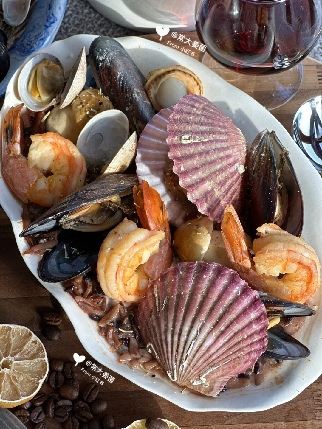 录制《鼎厨》时学来的“杂粮海鲜烩饭”秘方🍤🦪