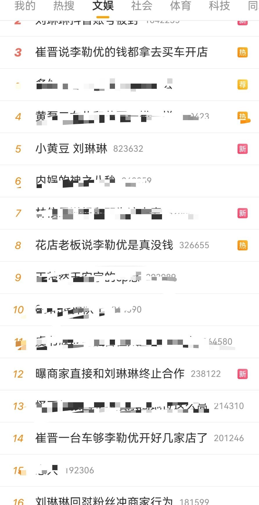 刘琳琳又是谁。文娱榜变形记和网红 ​