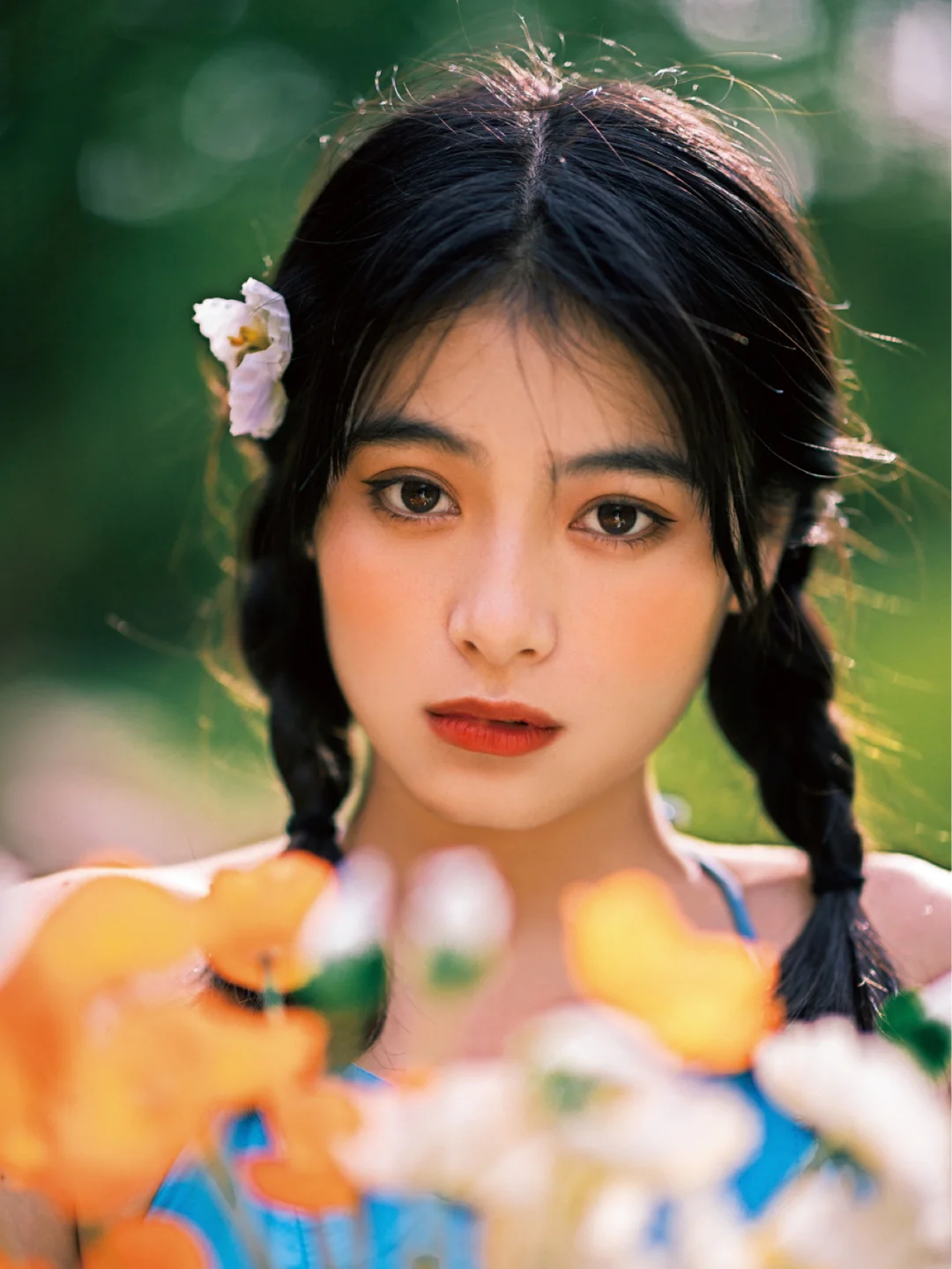 保定约拍|数码仿胶片调色教程|少女画册写真