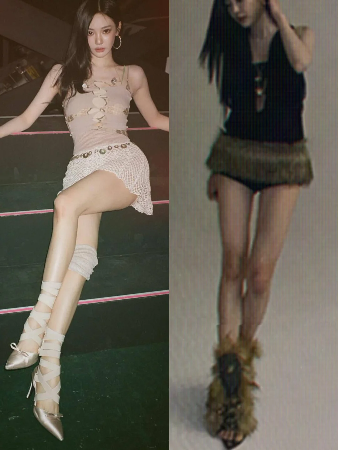 宁宁更新，这个大长腿太辣了！