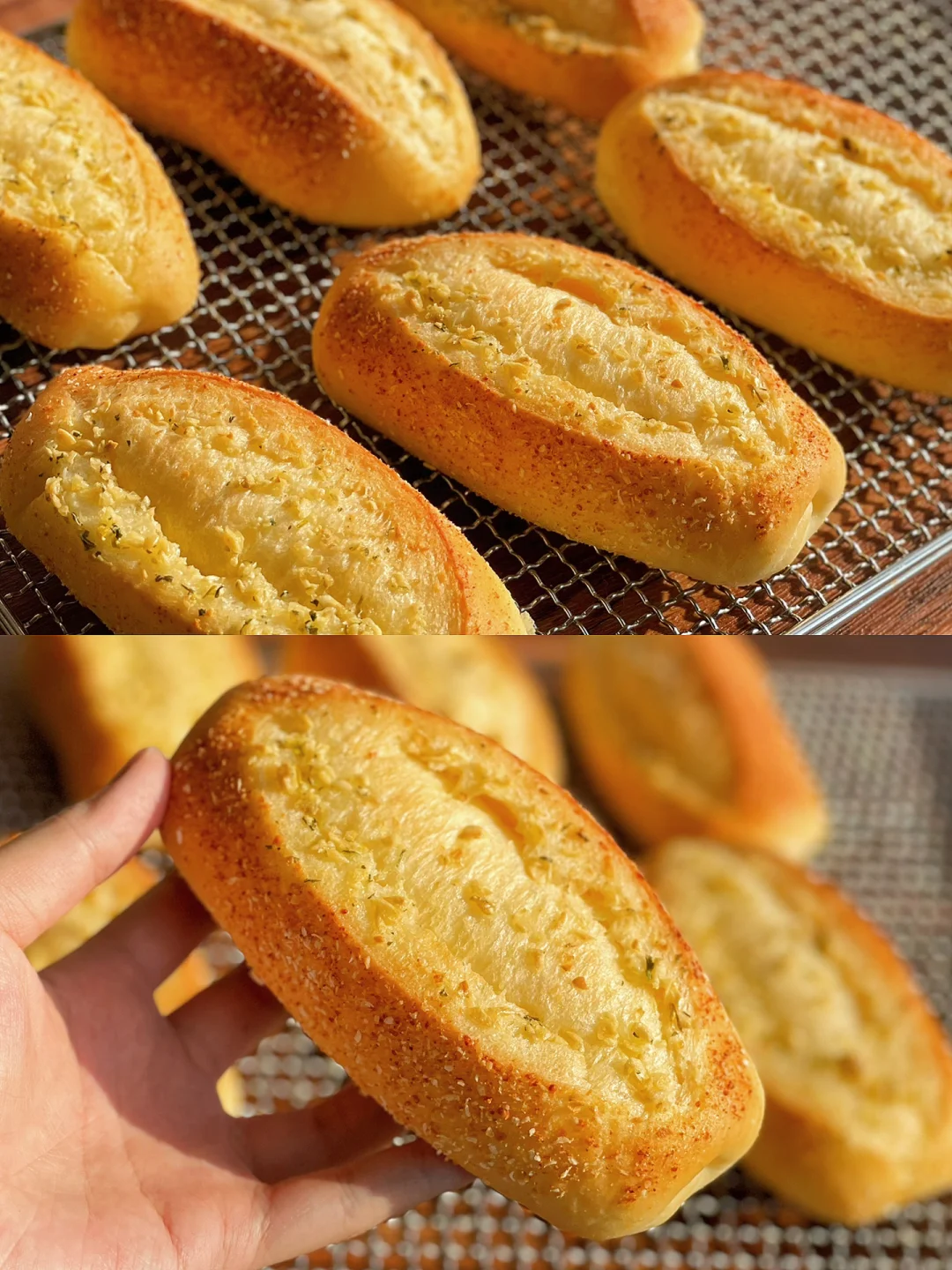 蒜香乳酪面包｜超快手｜宅家轻松复刻某姆爆款