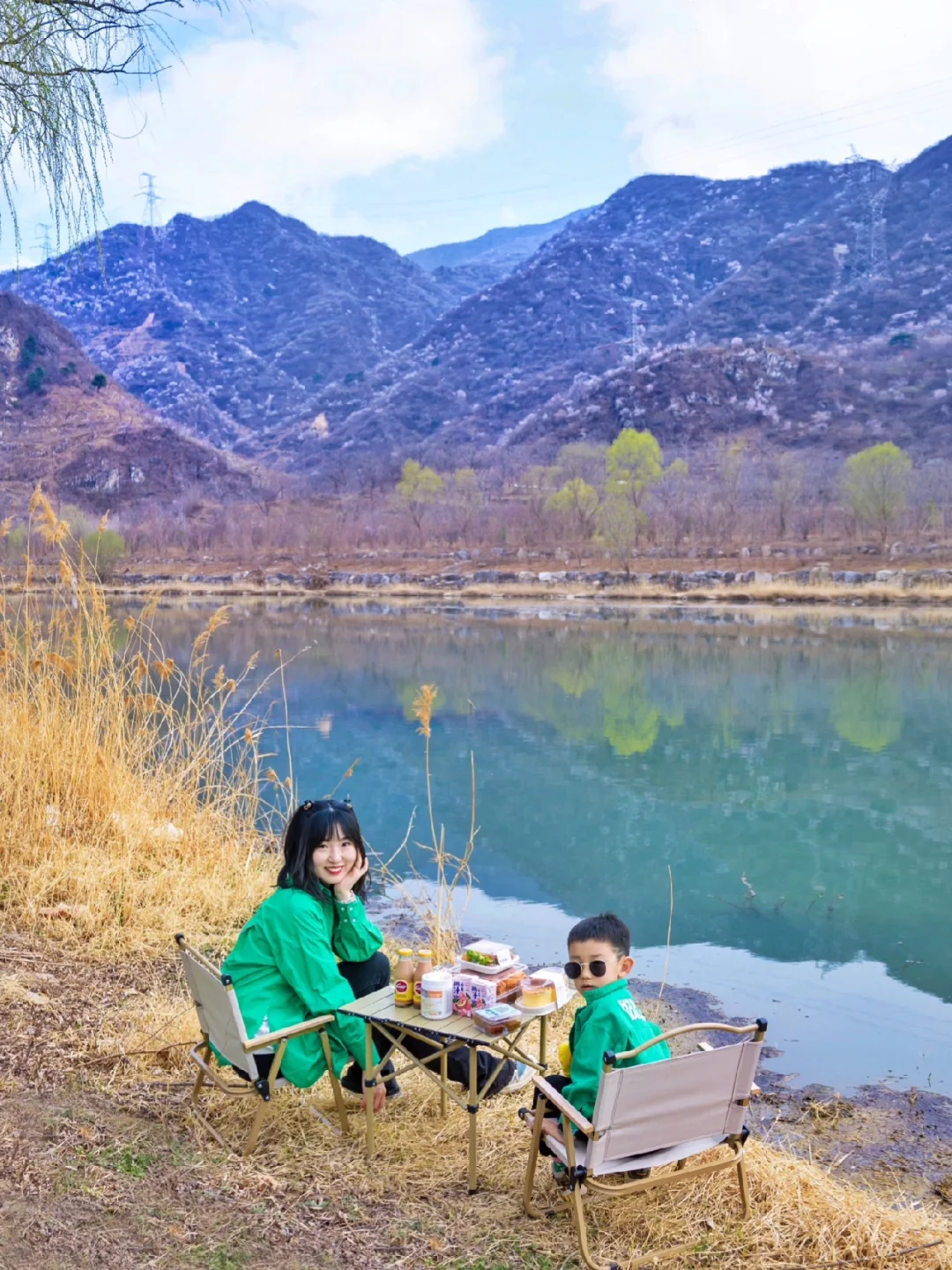 又发现一野地儿‼️免费露营⛺️玩水💦钓鱼🎣