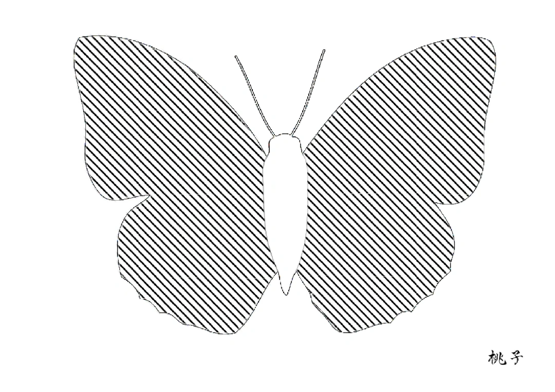 一键右滑帮助这只蝴蝶穿新衣