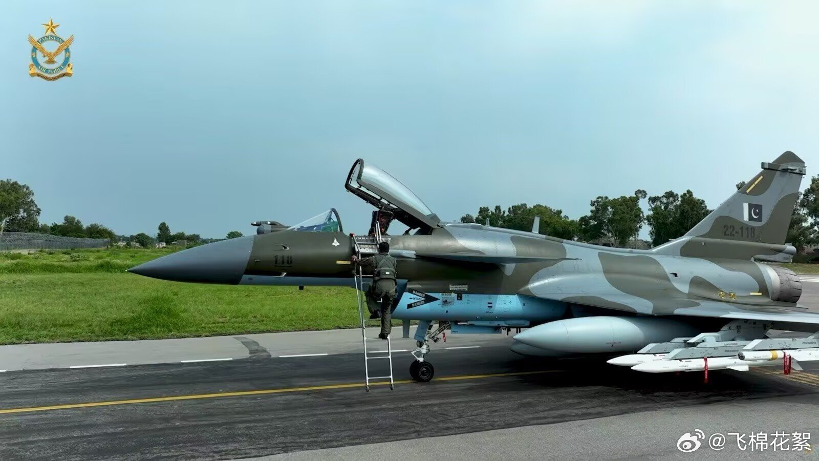 巴基斯坦空军歼10CE战斗机武力值拉满 ​