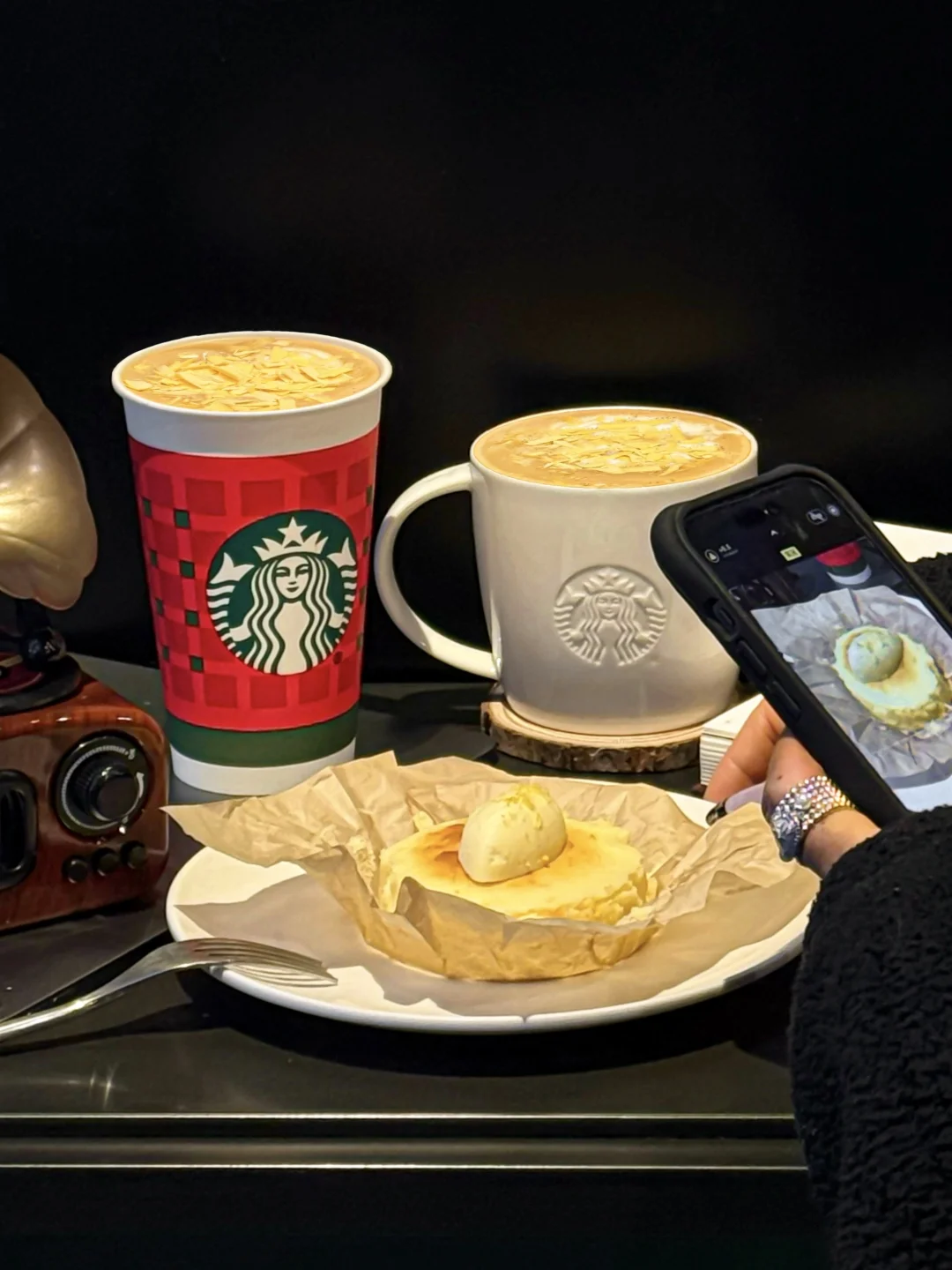 星巴克你做芝士真是手拿把恰啊！