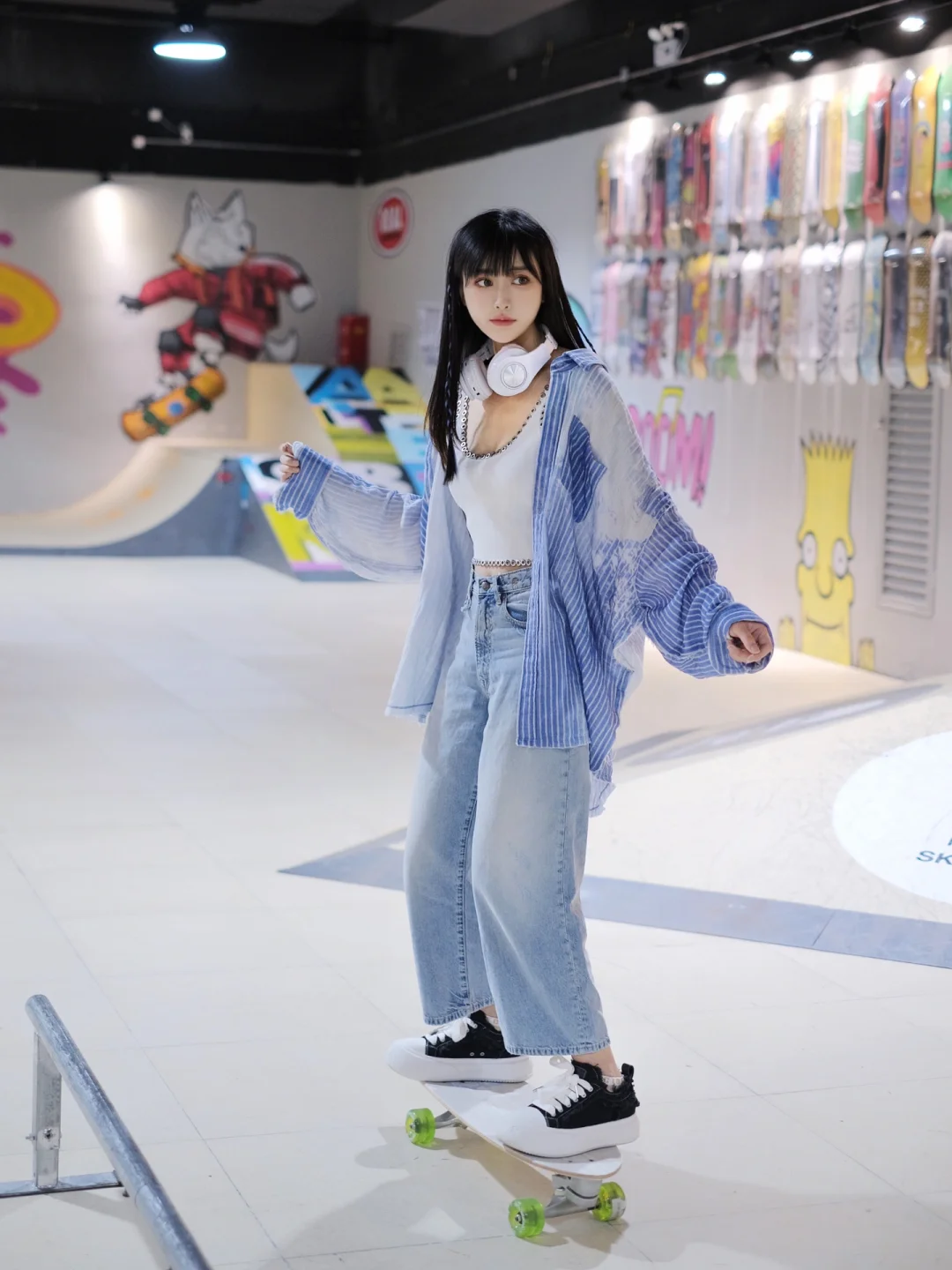 一时滑板🛹一时爽，又光荣负伤了